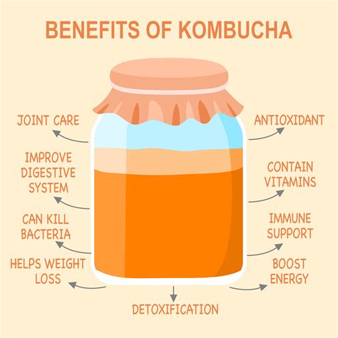 kombucha health benefits science